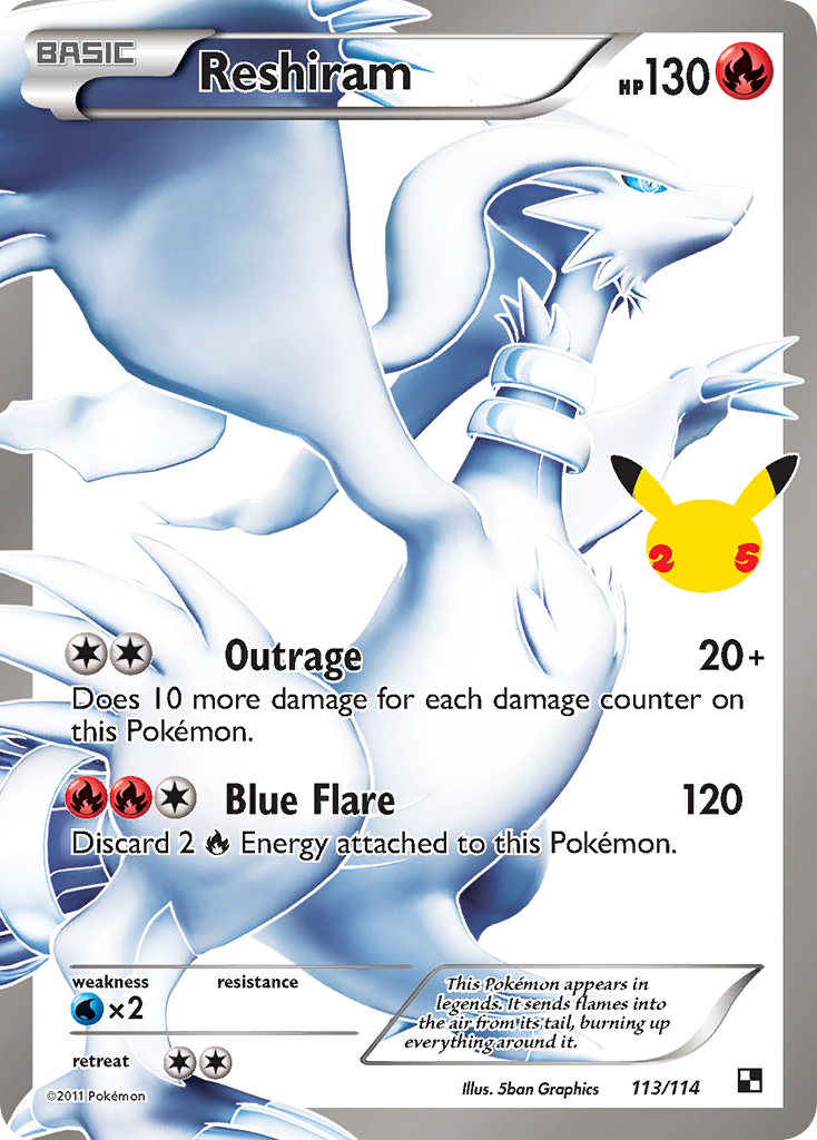 Reshiram [Celebrations: Classic Collection-113]