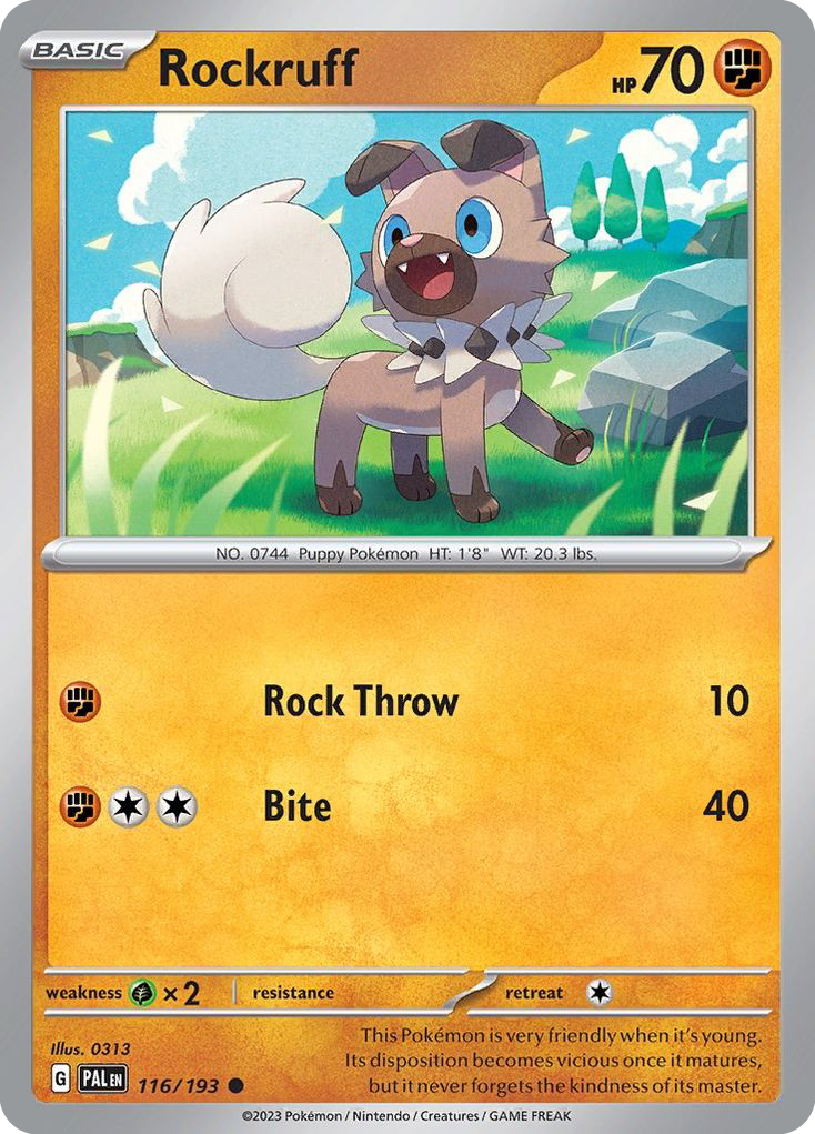 Rockruff [Paldea Evolved-116]