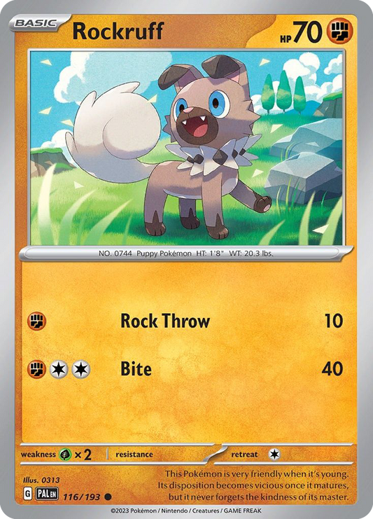 Rockruff [Paldea Evolved-116]