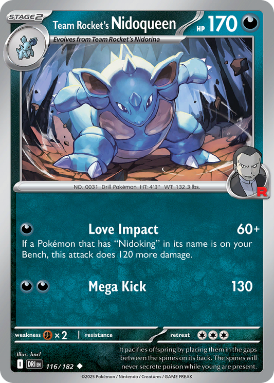 Team Rocket's Nidoqueen [Destined Rivals-116]