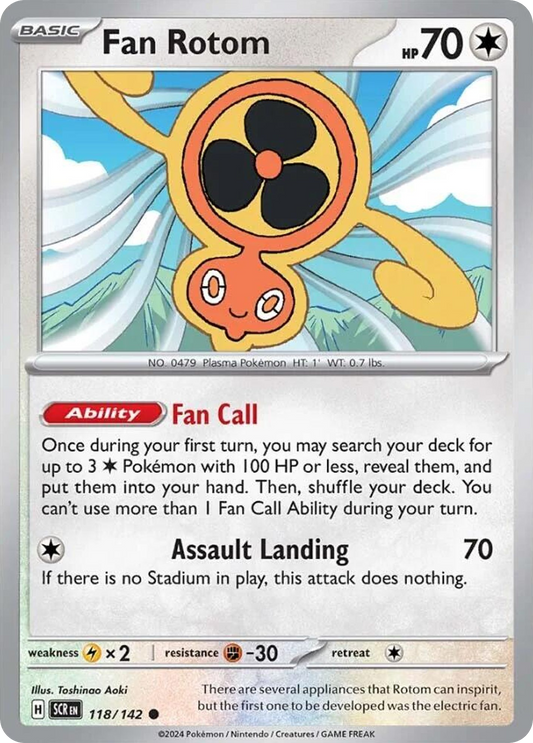 Fan Rotom [Stellar Crown-118]