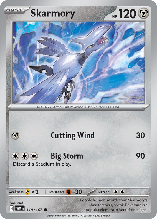 Skarmory [Twilight Masquerade-119]