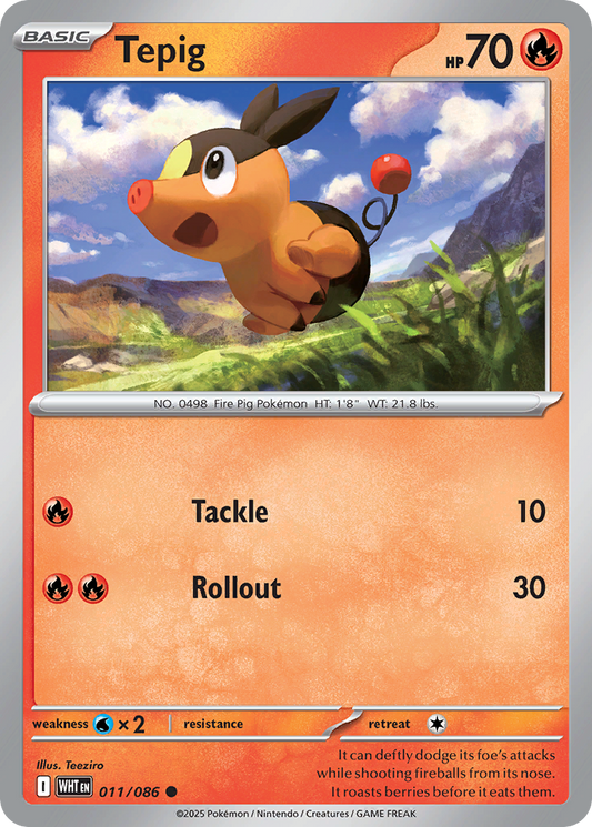 Tepig [White Flare-11]