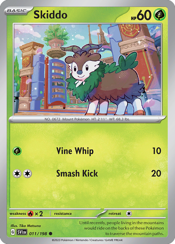 Skiddo [Scarlet & Violet-11]