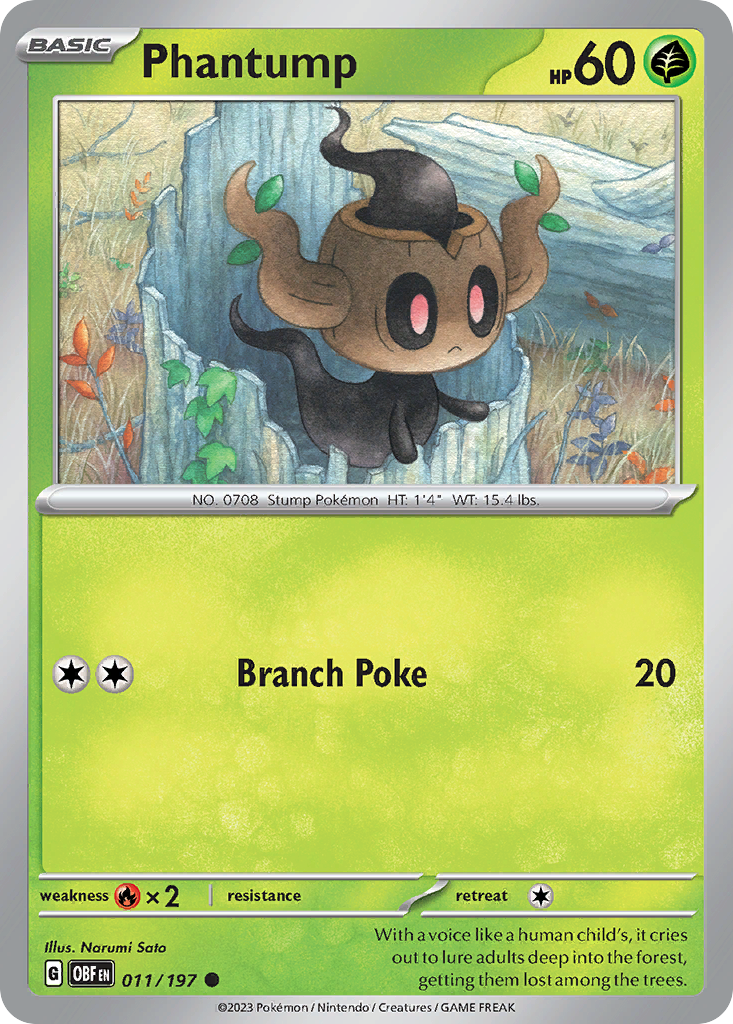 Phantump [Obsidian Flames-11]