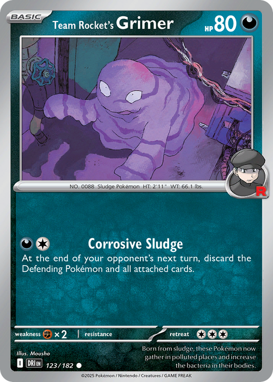 Team Rocket's Grimer [Destined Rivals-123]