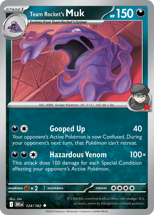 Team Rocket's Muk [Destined Rivals-124]
