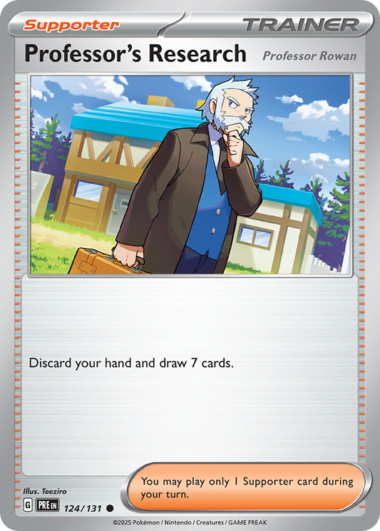Professor's Research [Prismatic Evolutions-124]
