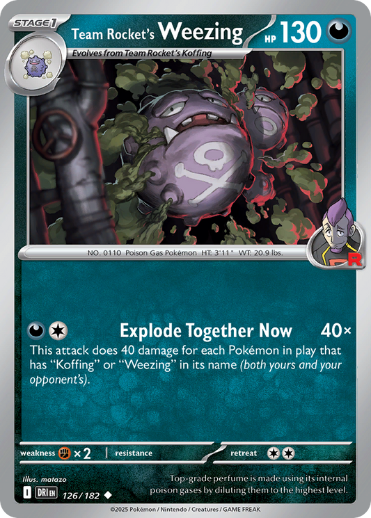 Team Rocket's Weezing [Destined Rivals-126]