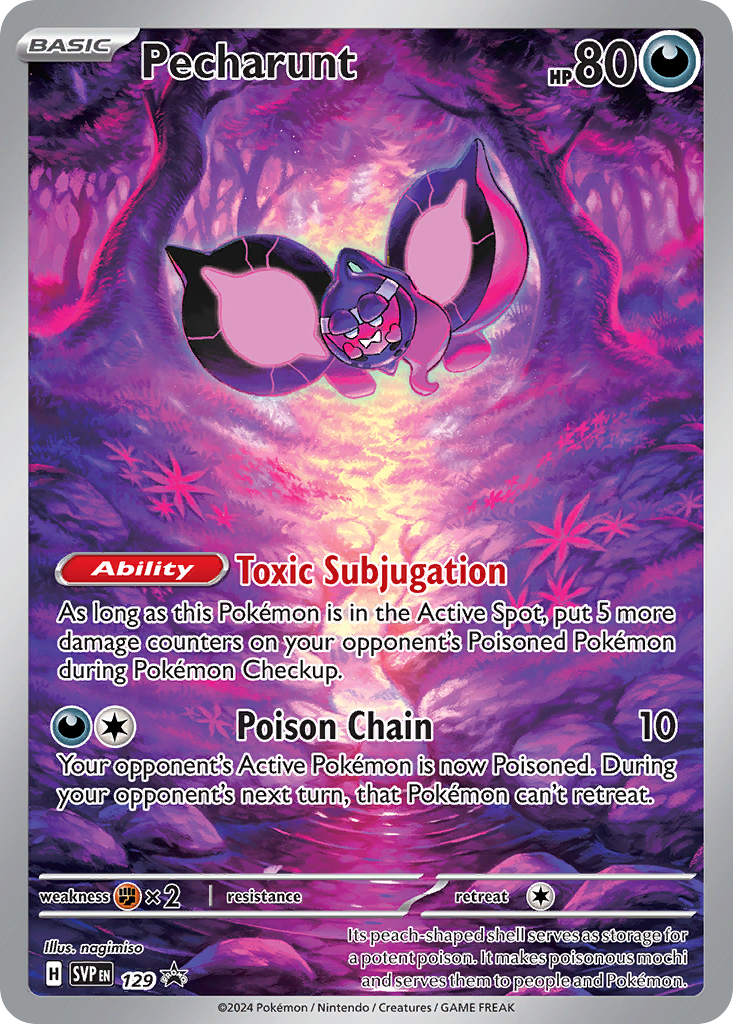 Pecharunt [Scarlet & Violet Black Star Promos-129]