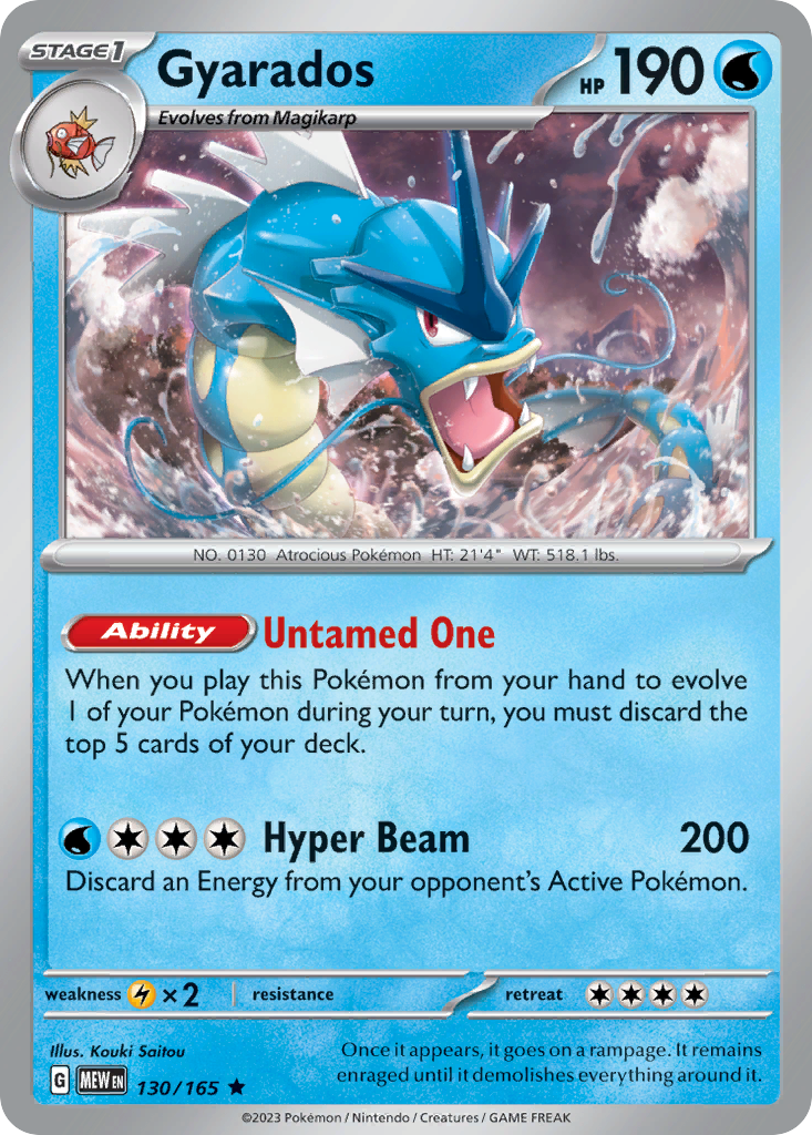 Gyarados [151-130]