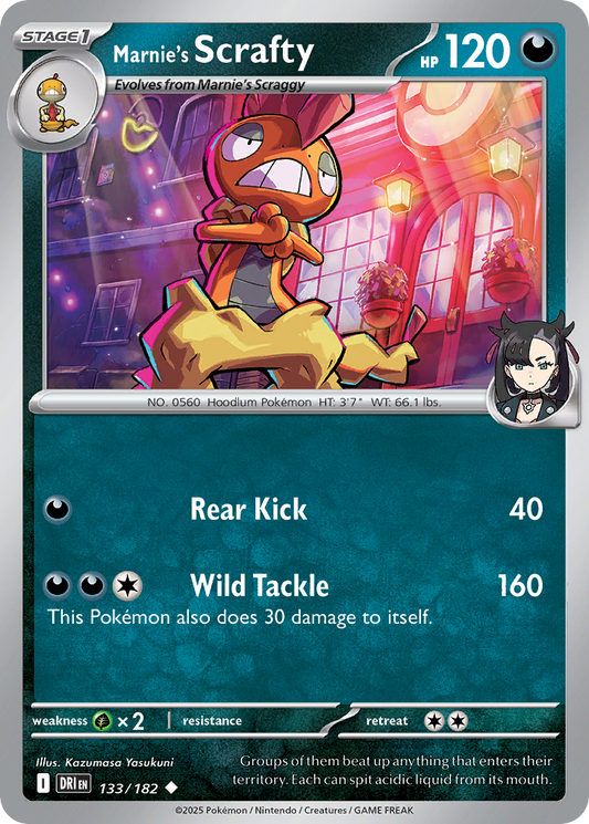 Marnie's Scrafty [Destined Rivals-133]