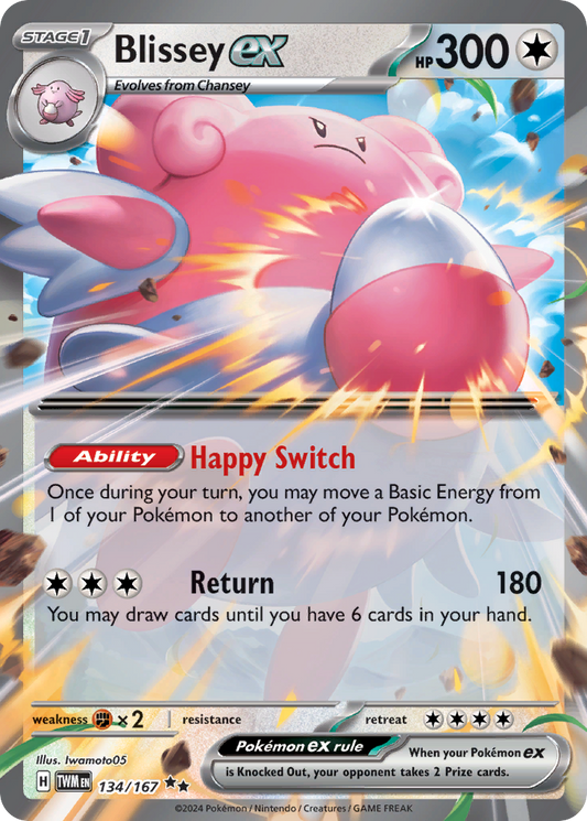 Blissey ex [Twilight Masquerade-134]