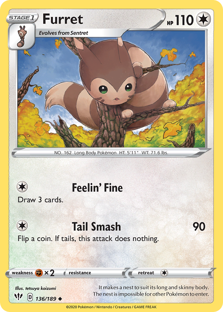 Furret [Darkness Ablaze-136]