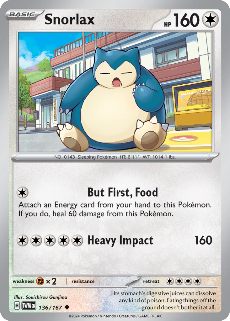 Snorlax [Twilight Masquerade-136]