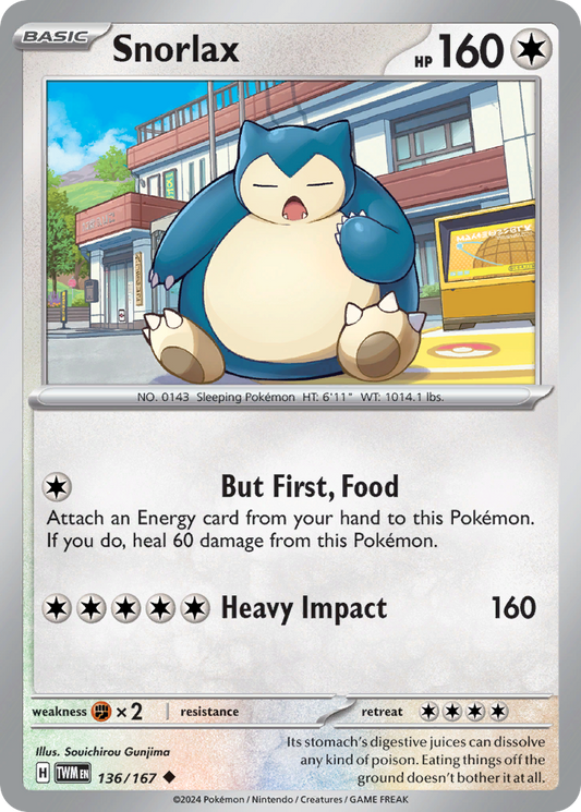 Snorlax [Twilight Masquerade-136]