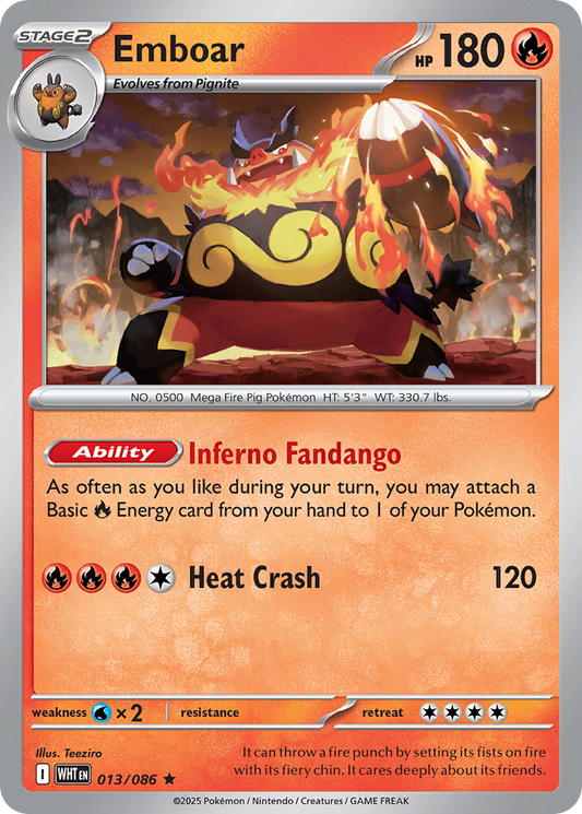 Emboar [White Flare-13]