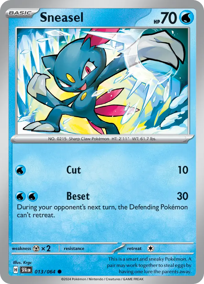 Sneasel [Shrouded Fable-13]
