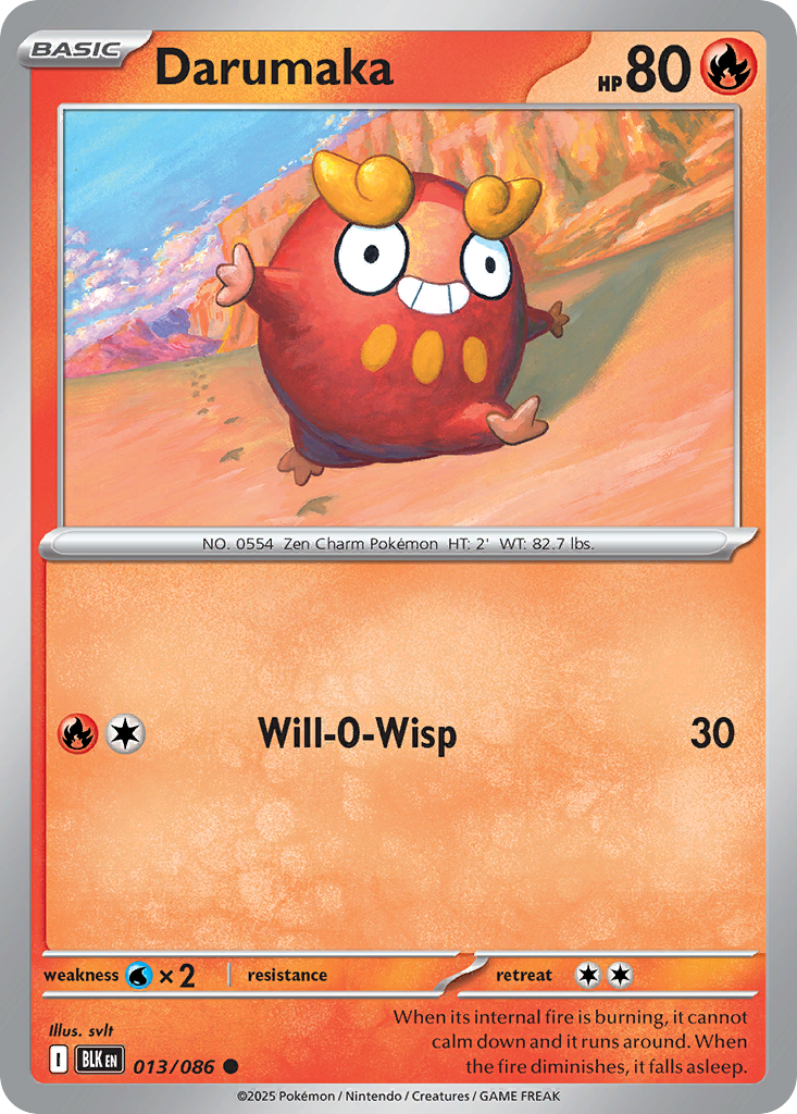 Darumaka [Black Bolt-13]