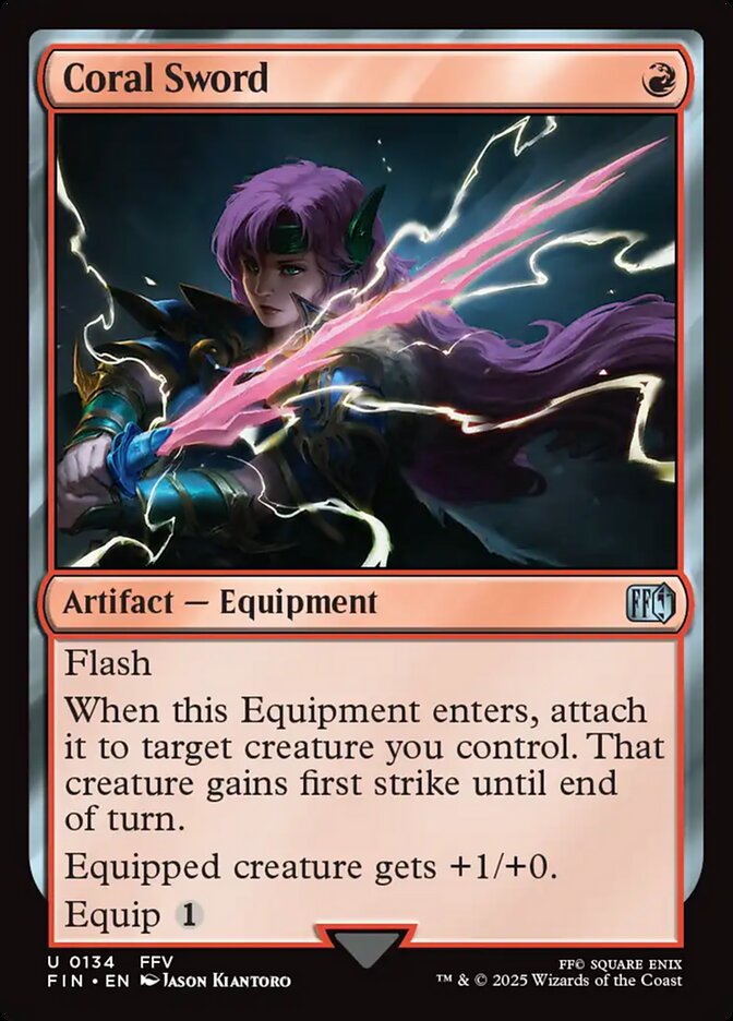 Coral Sword