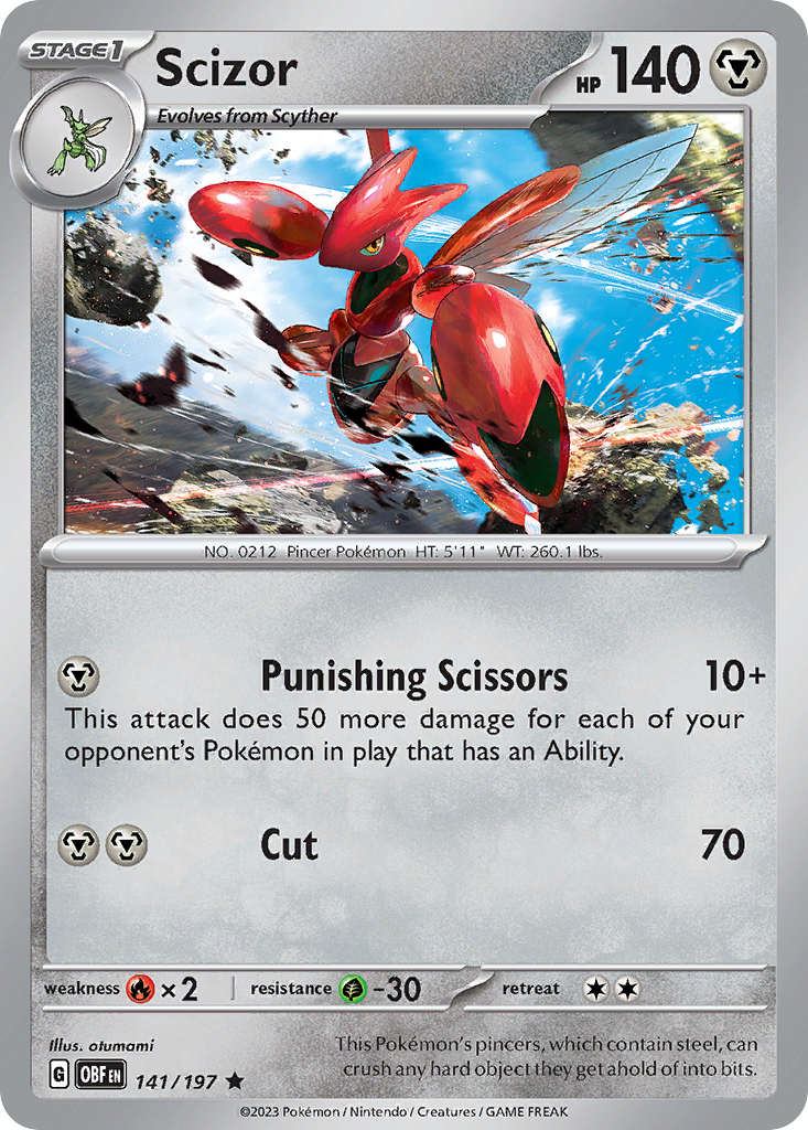 Scizor [Obsidian Flames-141]