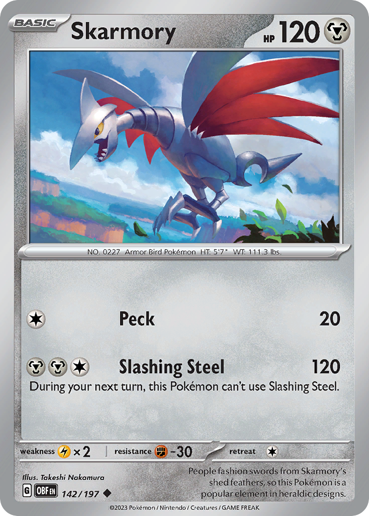 Skarmory [Obsidian Flames-142]