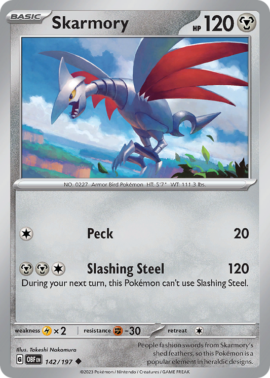 Skarmory [Obsidian Flames-142]