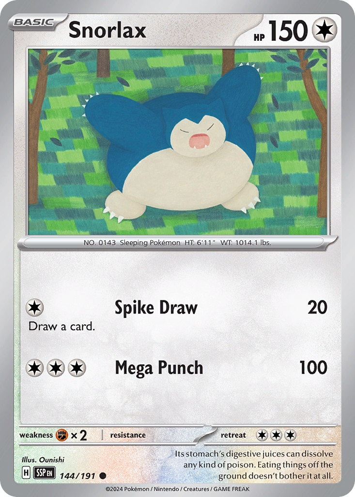 Snorlax [Surging Sparks-144]