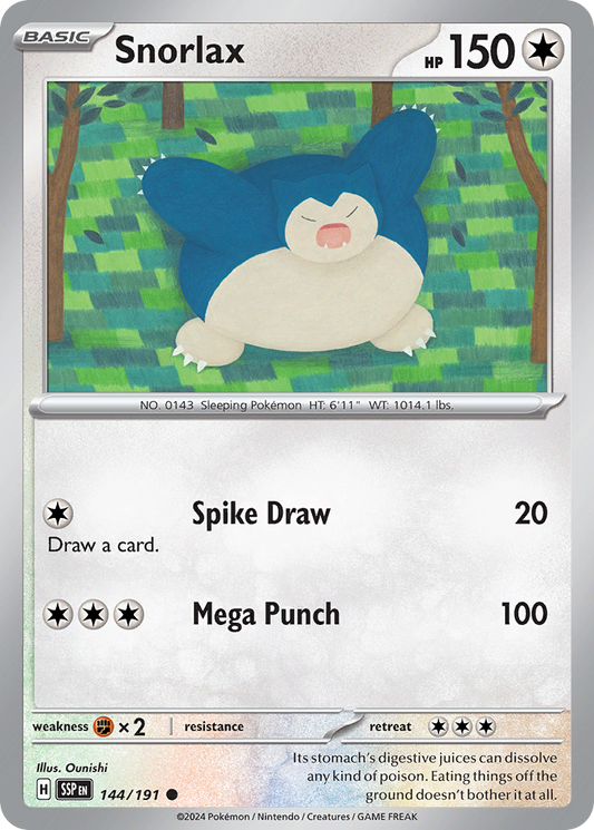 Snorlax [Surging Sparks-144]