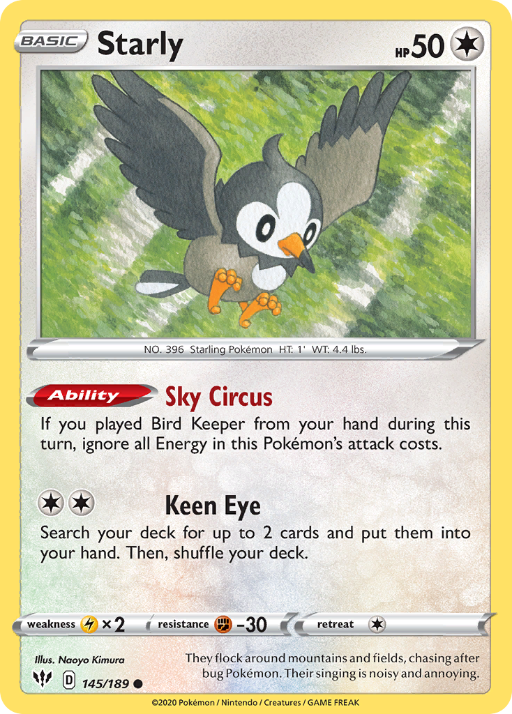 Starly [Darkness Ablaze-145]