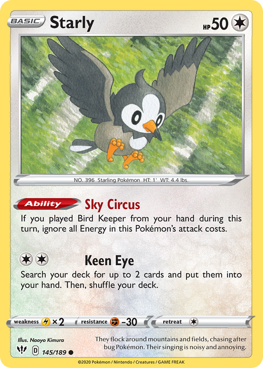 Starly [Darkness Ablaze-145]