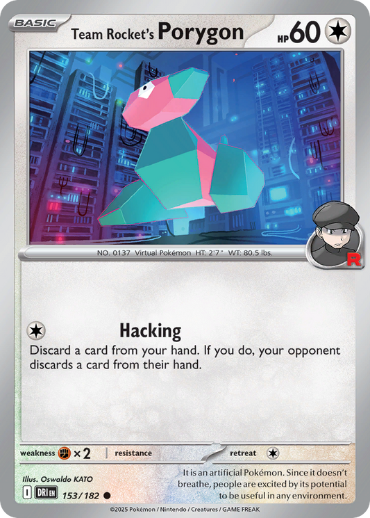 Team Rocket's Porygon [Destined Rivals-153]
