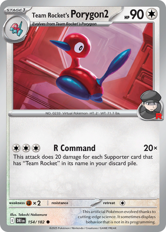Team Rocket's Porygon2 [Destined Rivals-154]