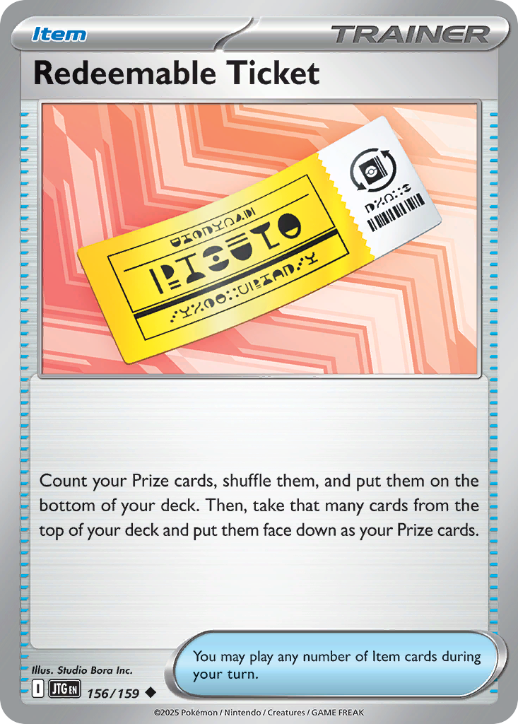 Redeemable Ticket [Journey Together-156]