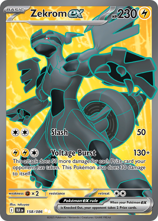 Zekrom ex [Black Bolt-158]