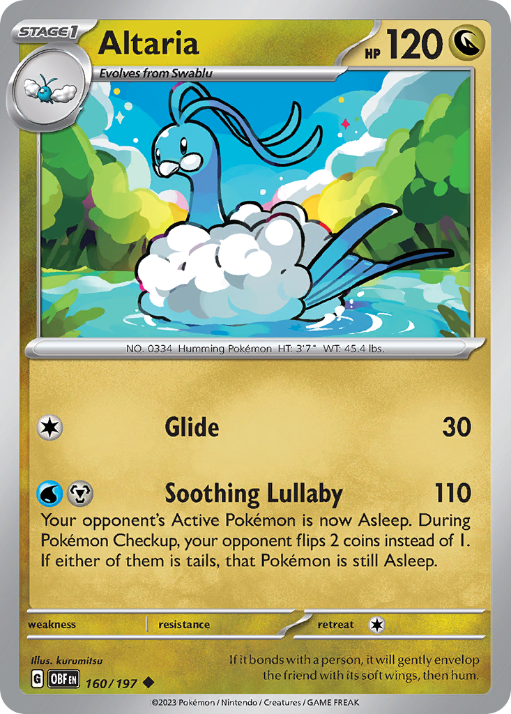 Altaria [Obsidian Flames-160]