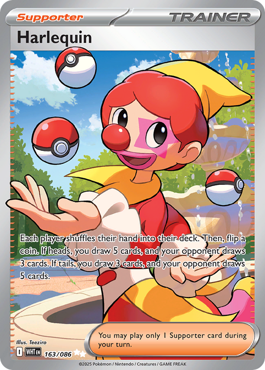 Harlequin [White Flare-163]