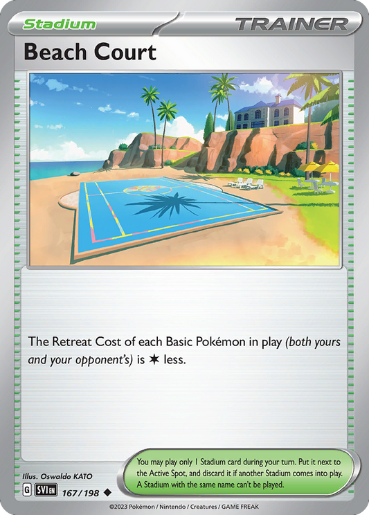 Beach Court [Scarlet & Violet-167]