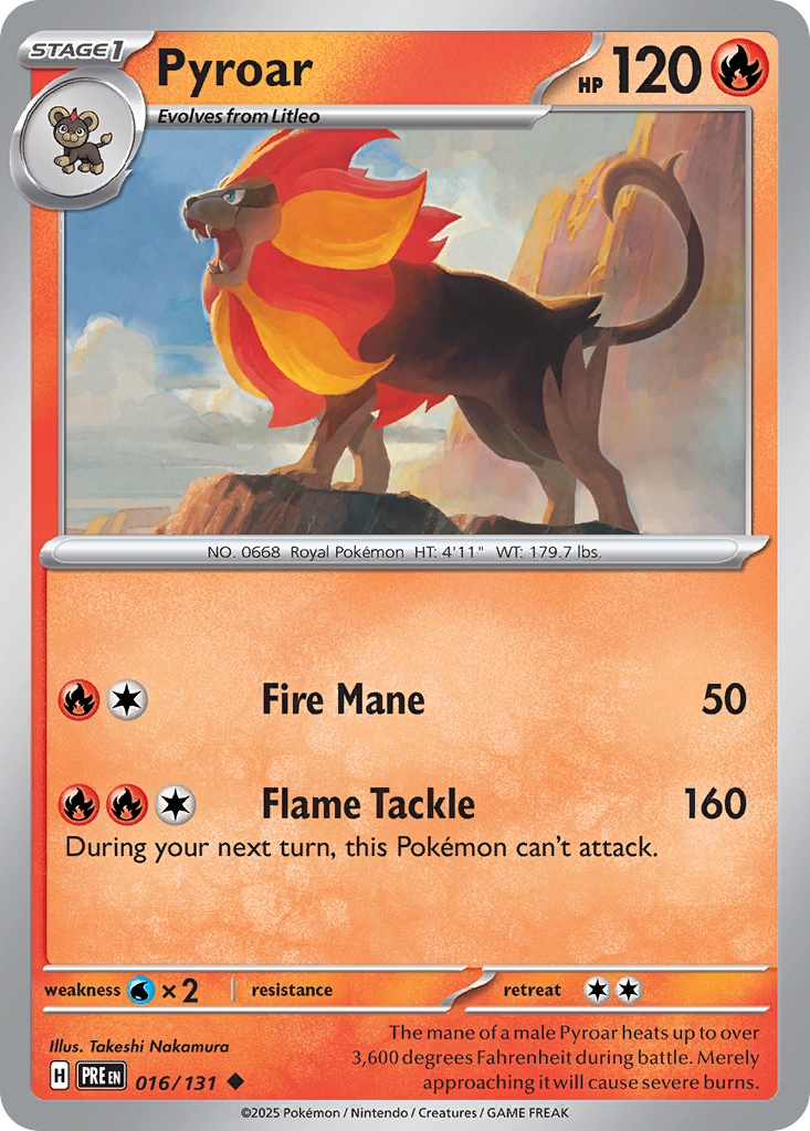 Pyroar [Prismatic Evolutions-16]
