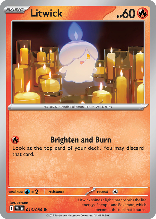 Litwick [White Flare-16]