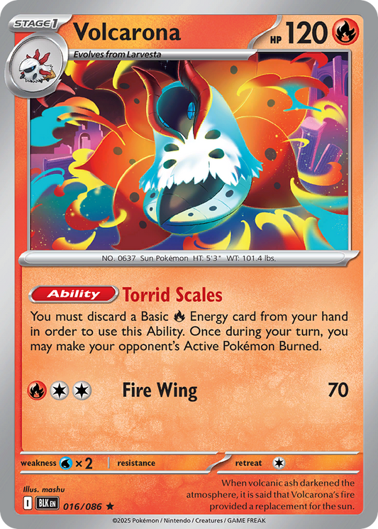 Volcarona [Black Bolt-16]