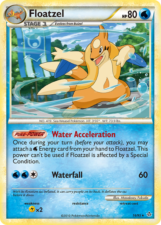 Floatzel [HS—Unleashed-16]