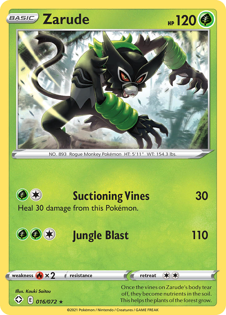 Zarude [Shining Fates-16]