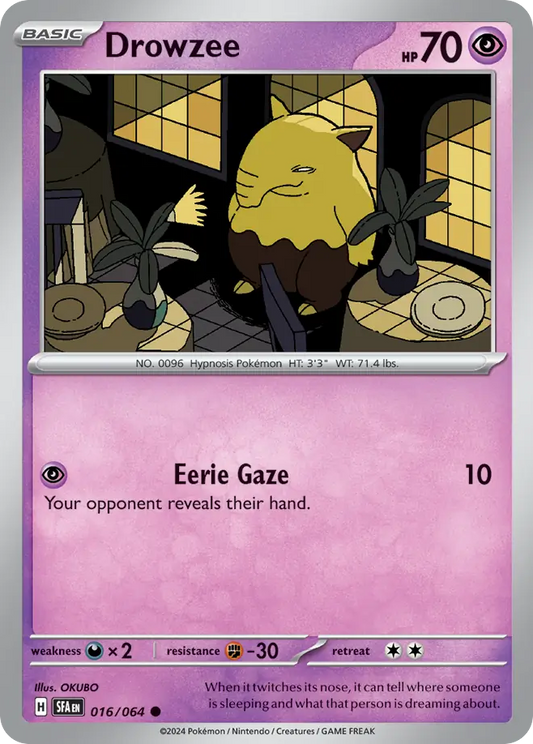 Drowzee [Shrouded Fable-16]