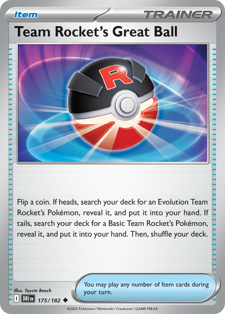 Team Rocket's Great Ball [Destined Rivals-175]