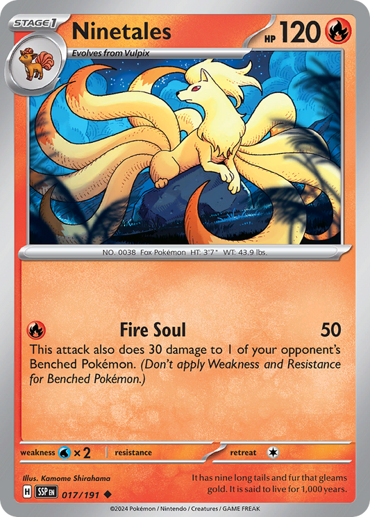 Ninetales [Surging Sparks-17]