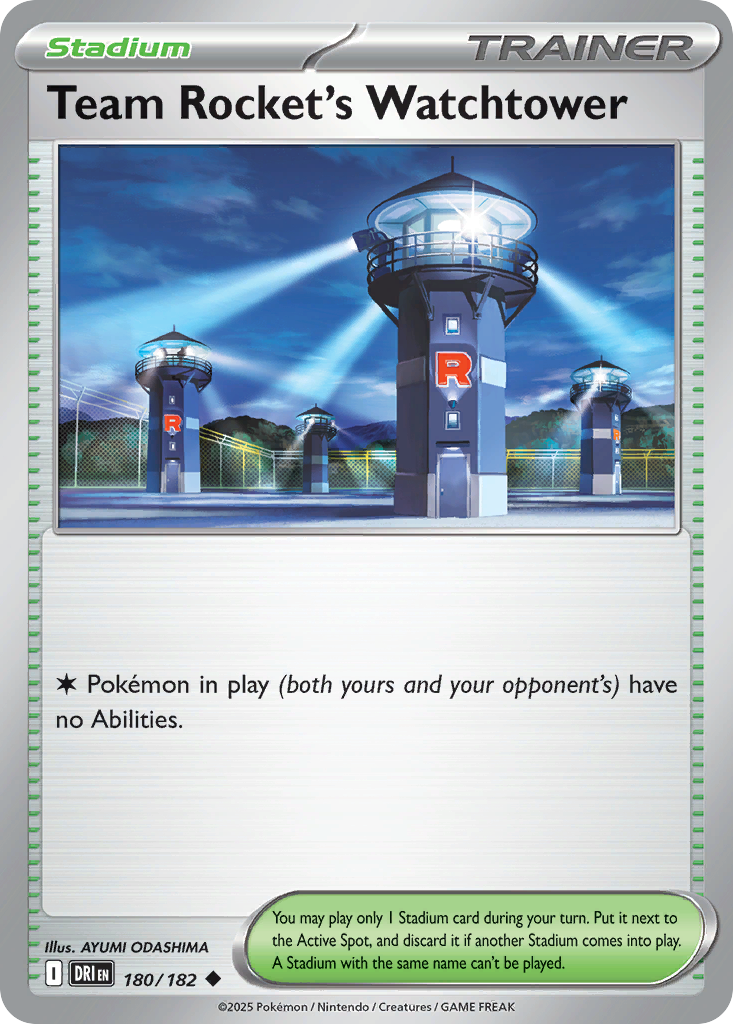 Team Rocket's Watchtower [Destined Rivals-180]