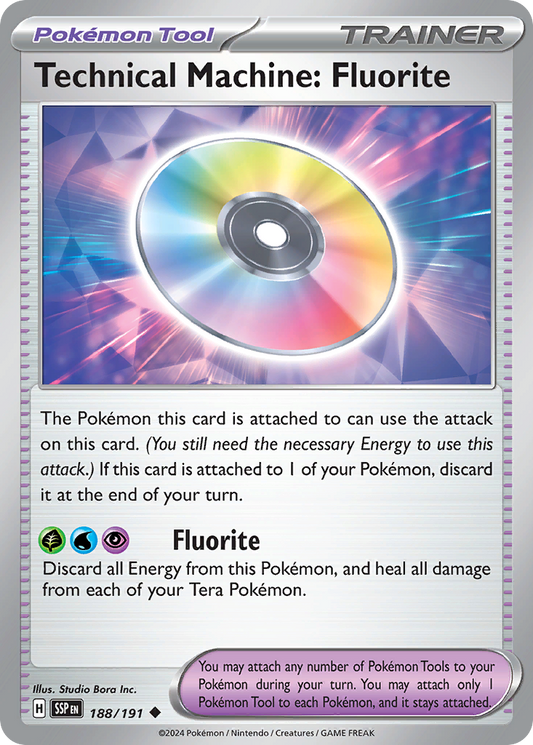 Technical Machine: Fluorite [Surging Sparks-188]