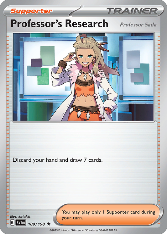 Professor's Research (Professor Sada) [Scarlet & Violet-189]