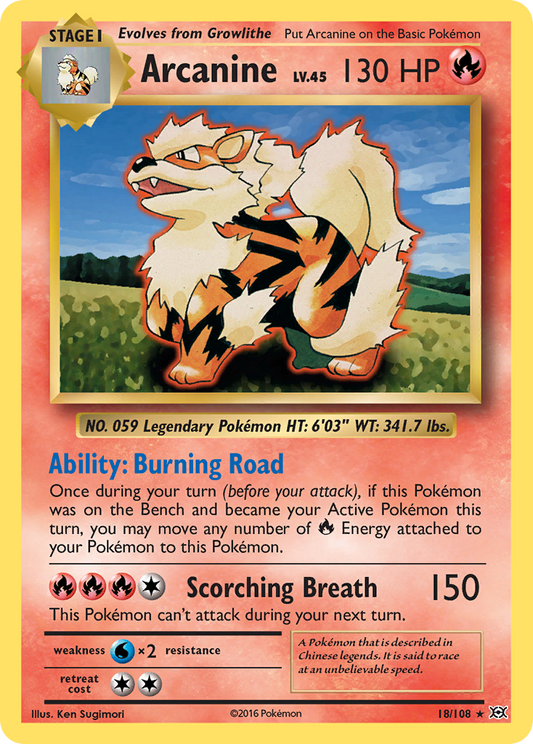 Arcanine [Evolutions-18]